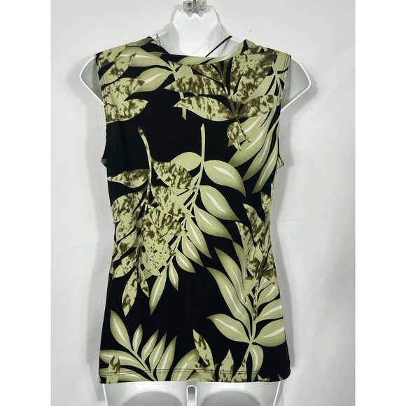 Vintage USA Deadstock Y2K Babydoll Top Size M Green Boho Fairy Grunge Whimsigoth - Picture 6 of 14